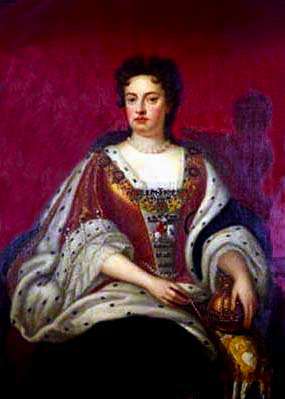 08 mars 1702: Anne couronnée reine d'Angleterre Captre10