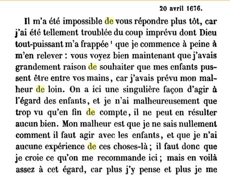 20 avril 1676: Correspondance de La Palatine Captu128