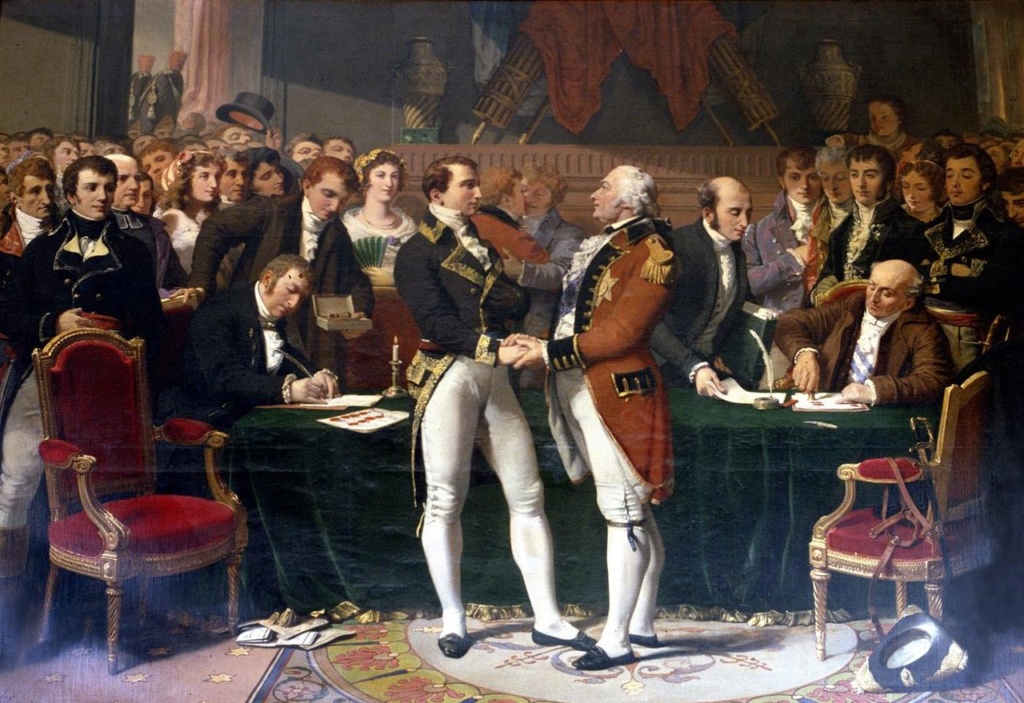 25 mars 1802: La paix d'Amiens Captu350