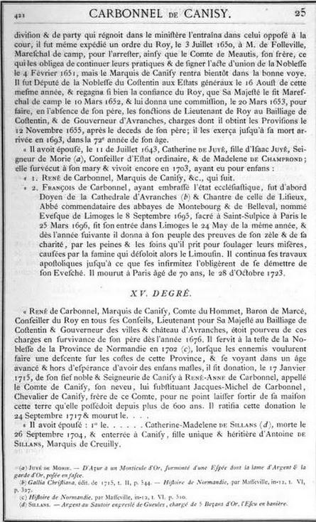 31 mars 1696: François de Carbonnel de Canisy Captu355