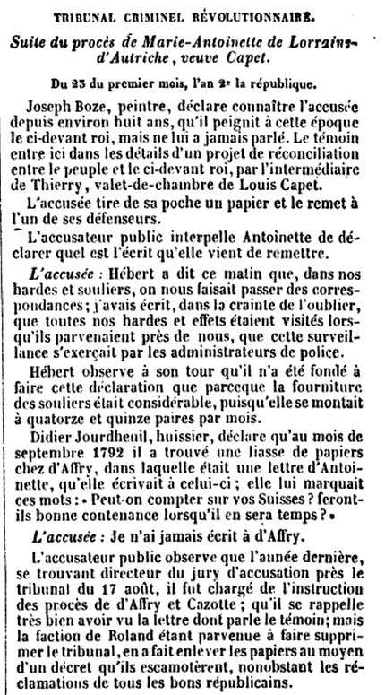 14 octobre 1793 (23 vendémiaire an II) Captu366