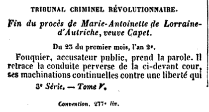 14 octobre 1793 (23 vendémiaire an II) Captu371