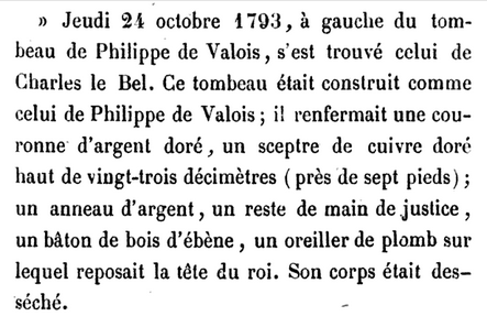 24 octobre 1793: Basilique royale de Saint-Denis Captu545