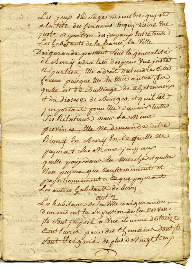 06 mars 1789: Les cahiers de doléances Captu656