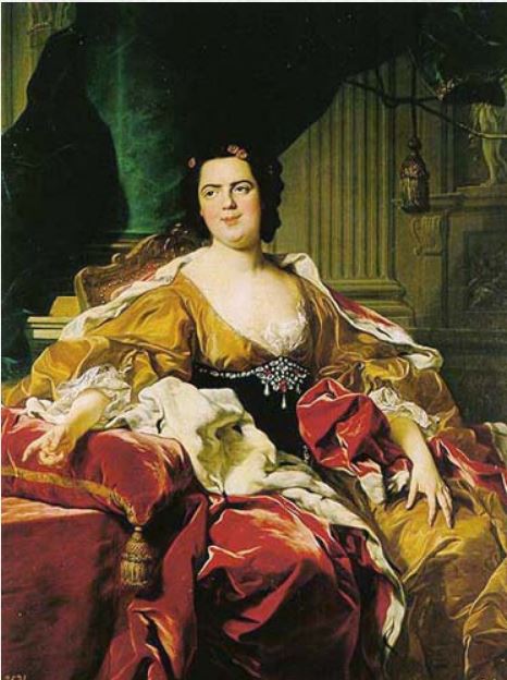 14 aout 1727: Louise-Élisabeth de Bourbon (jumelle de Henriette-Anne) Captu742