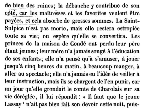 03 avril 1721: Correspondance de La Palatine Captu836