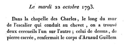 22 octobre 1793: Basilique Royale de Saint-Denis Captur61