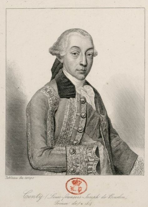 02 avril 1790: Louis François Joseph de Bourbon-Conti Corona11