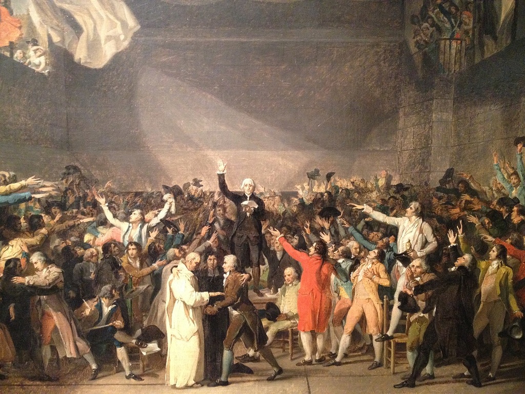 20 juin 1789: Le serment du Jeu de paume  Dghctf16