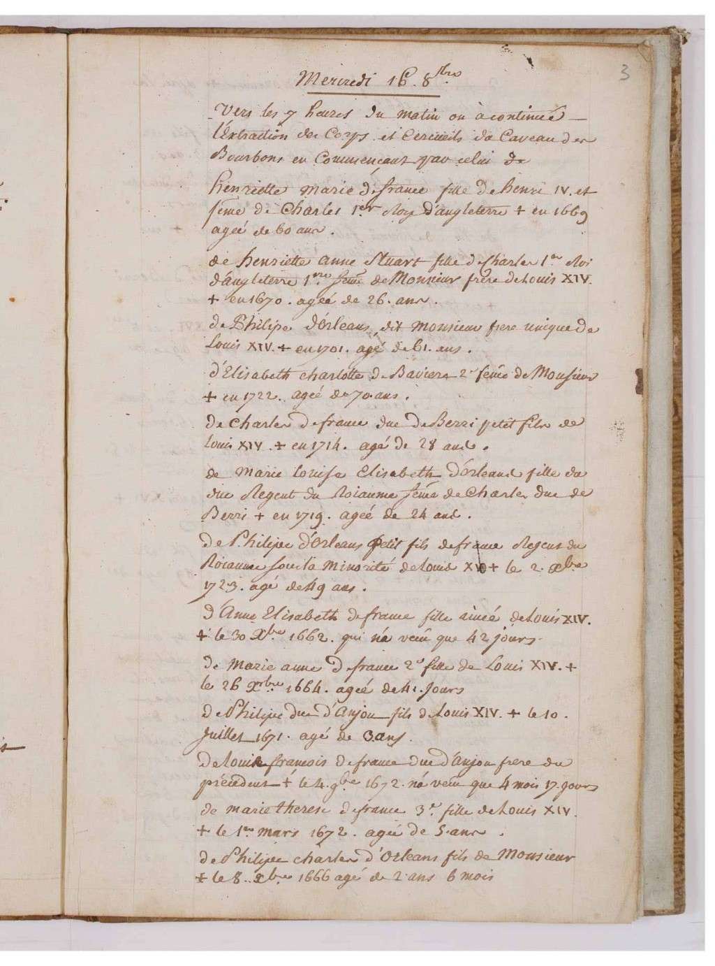 18 octobre 1793: Procès-verbal de l'extraction des cercueils royaux et princiers Dj-rnn13