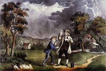 15 Juin 1752: Benjamin Franklin invente le paratonnerre Ead29h12
