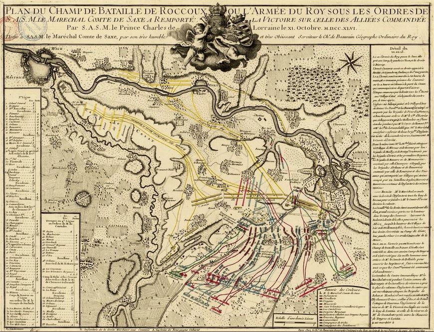 11 octobre 1746: bataille de Rocourt  Egoa3e11