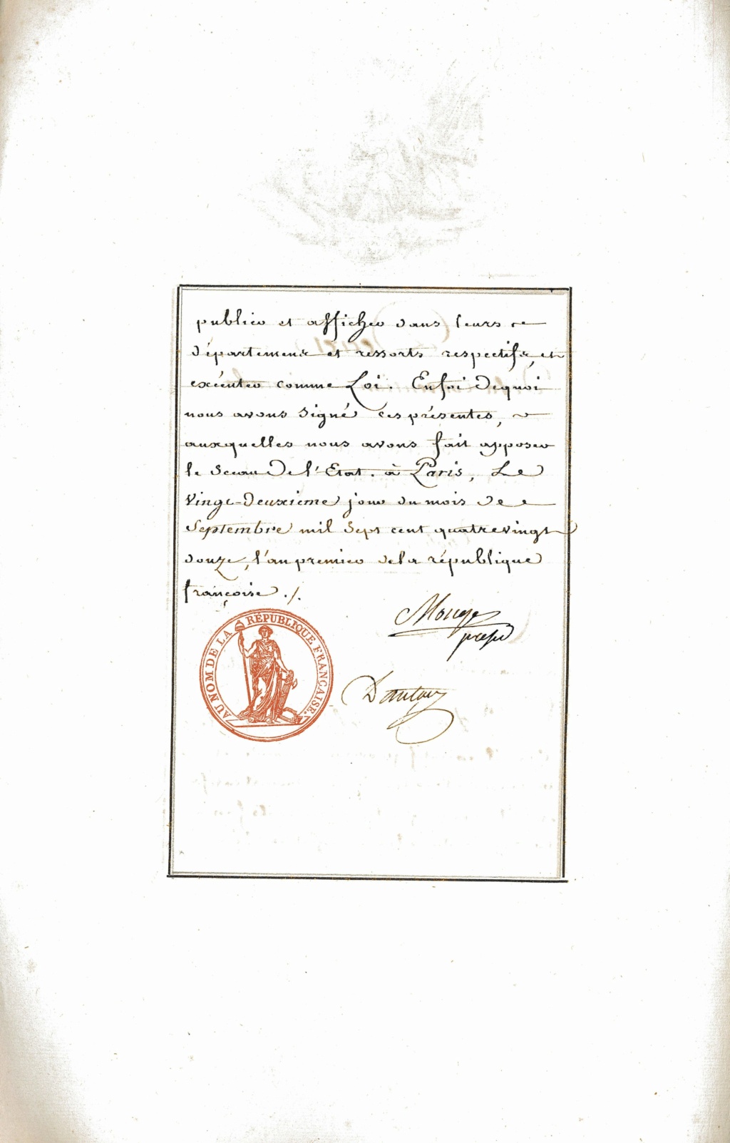 21 septembre 1792: Abolition de la royauté Eicxin10
