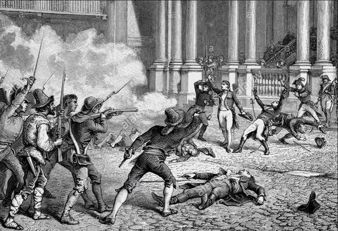 28 décembre 1797: Assassinat à Rome de Léonard Dupho Flkieq12