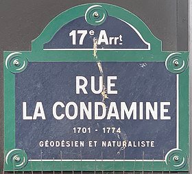 04 février 1774: Charles Marie de La Condamine Fohze310
