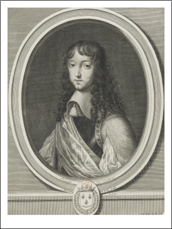 11 mai 1648: Baptême au Palais Cardinal du duc d'Anjou, frère du Roi.  Fv15cu10
