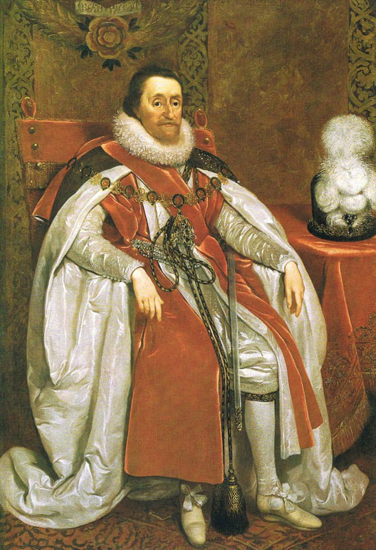 24 mars 1603: Avènement de Jacques Ier Stuart James110