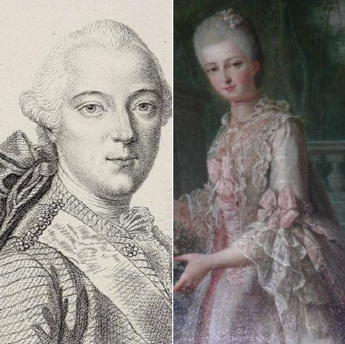 1er janvier 1769: Annonce du mariage par le Roi Louis XV du duc de Chartres avec Mademoiselle de Penthièvre Louis37