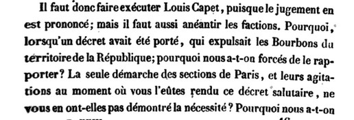 19 janvier 1793: Procès de Louis XVI Proces28