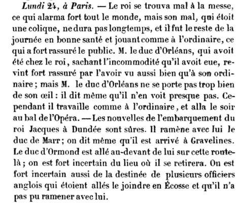 24 février 1716: Paris St_si109