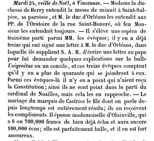 24 janvier 1715: A Vincennes - Veille de Noël St_sim11