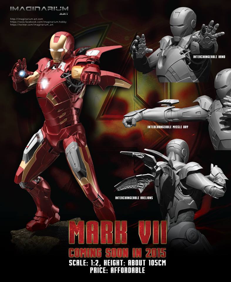 Imaginarium Art - The Avengers - 1:2 Scale Mark VII Statue Coming Soon 10363910