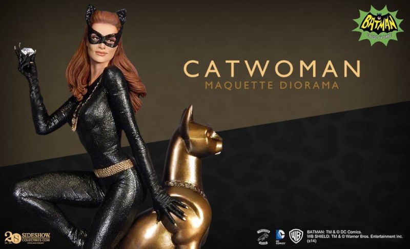 Sideshow - Batman 66 - Maquette Diorama - Catwoman 10380410