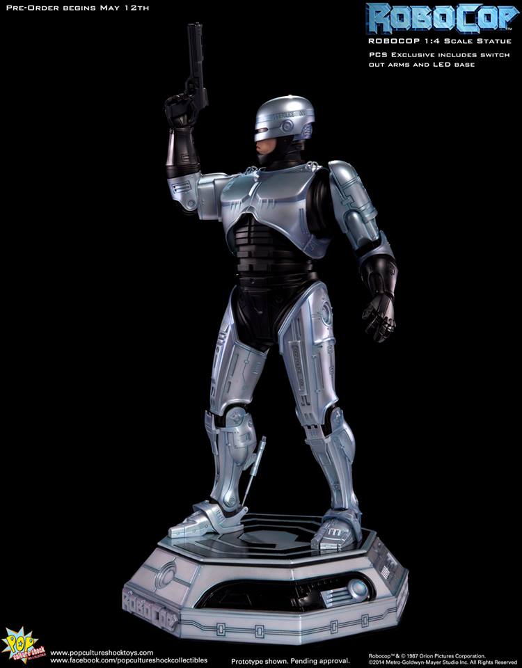 Pop Culture Shock Collectible - Robocop 1/4 Scale Statue 1088