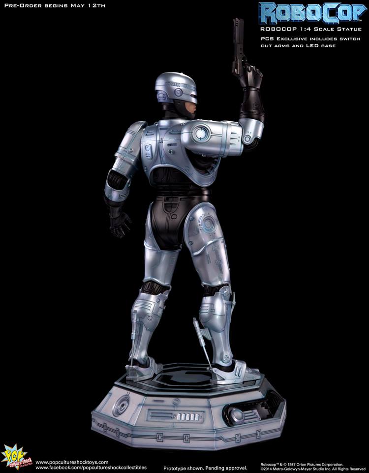 Pop Culture Shock Collectible - Robocop 1/4 Scale Statue 12119