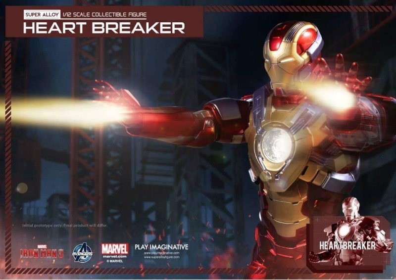 Iron Man 3 - Super Alloy - Heartbreaker 1263