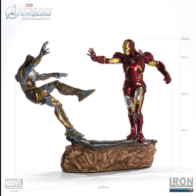 The Avengers - 1/6 Diorama - Iron Man Mark VII 21102