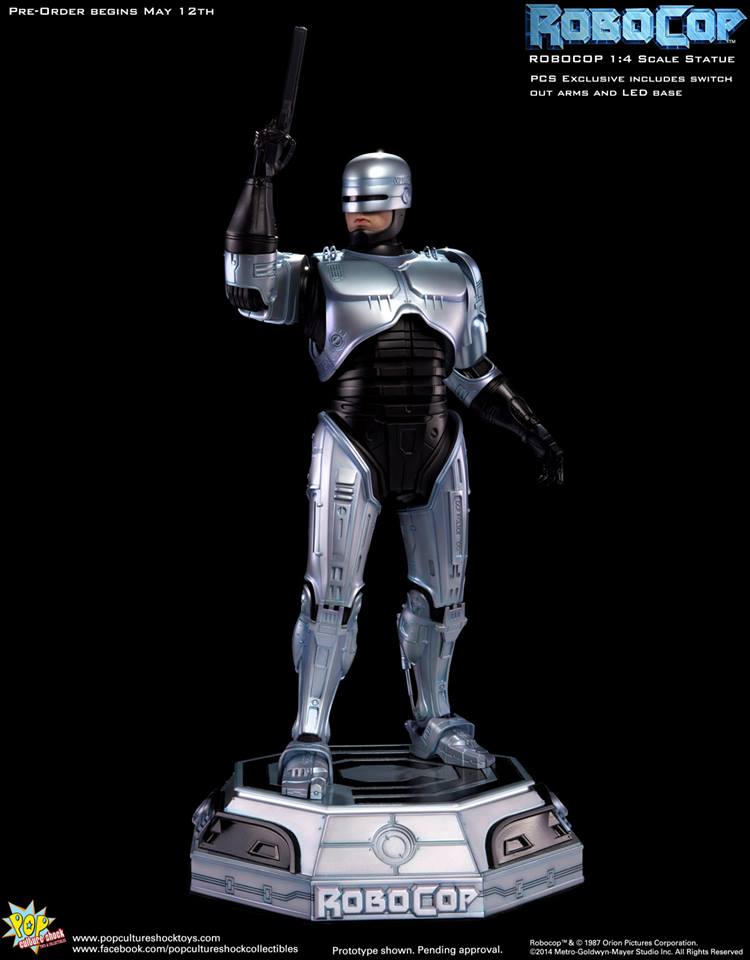 Pop Culture Shock Collectible - Robocop 1/4 Scale Statue 21104