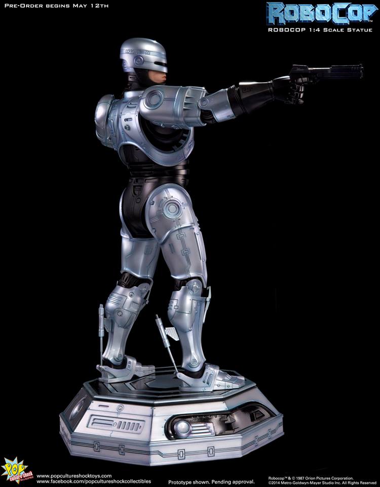 Pop Culture Shock Collectible - Robocop 1/4 Scale Statue 2318