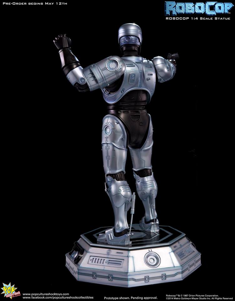 Pop Culture Shock Collectible - Robocop 1/4 Scale Statue 2514
