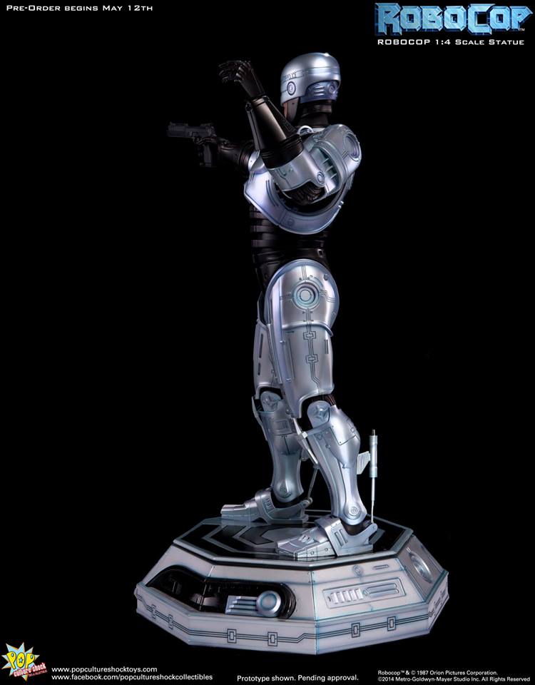 Pop Culture Shock Collectible - Robocop 1/4 Scale Statue 2713