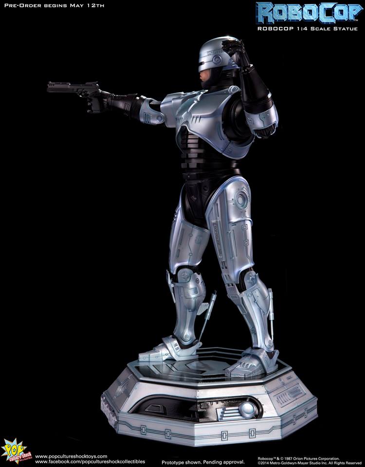 Pop Culture Shock Collectible - Robocop 1/4 Scale Statue 2812