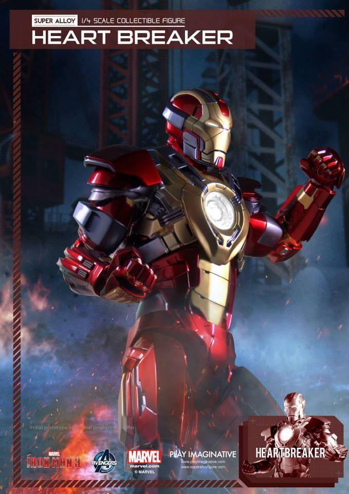 Iron Man 3 - Super Alloy - Heartbreaker 3180