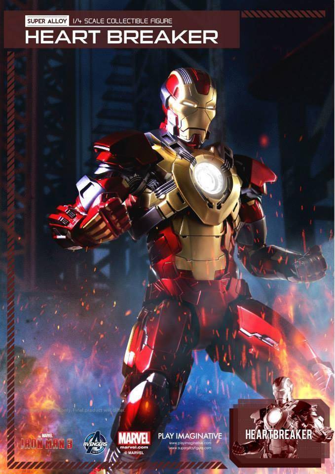 Iron Man 3 - Super Alloy - Heartbreaker 6107