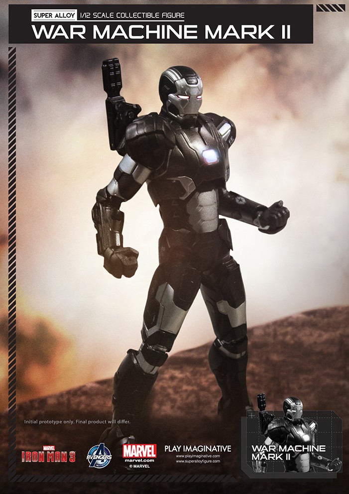 Iron Man 3 - Super Alloy - War Machine Mark II 6111