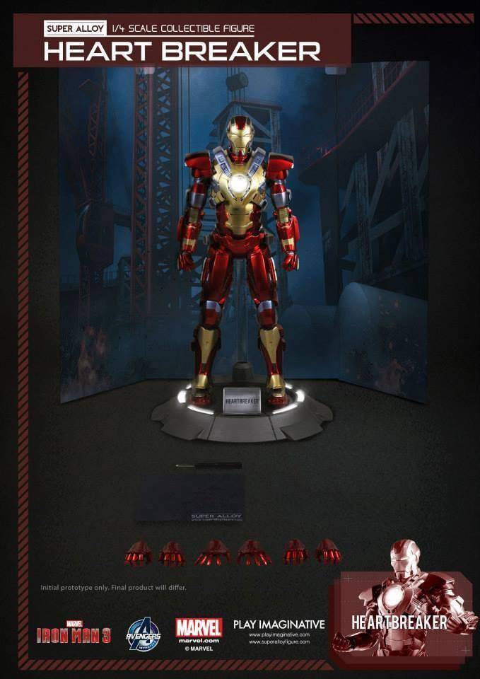 Iron Man 3 - Super Alloy - Heartbreaker 792