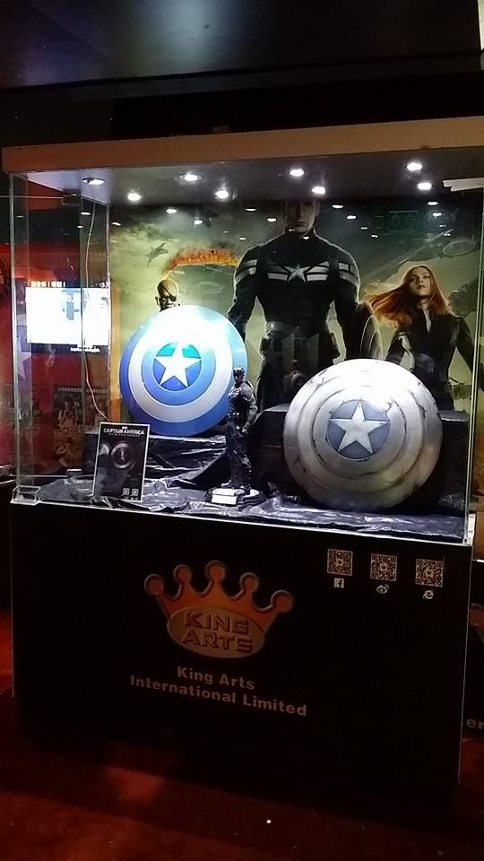 King Arts travaille sur Captain America The Winter Soldier A71