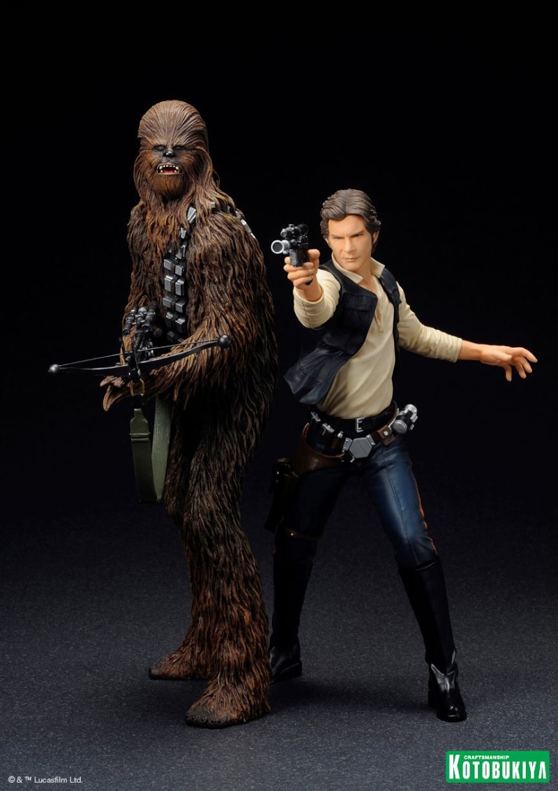 Star Wars - Han Solo & Chewbacca Artfx-22
