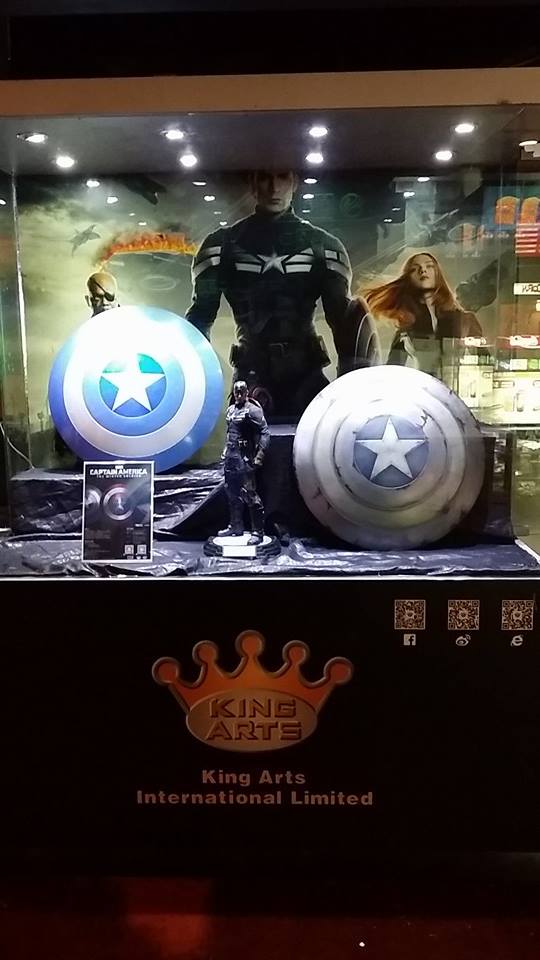 King Arts travaille sur Captain America The Winter Soldier B68