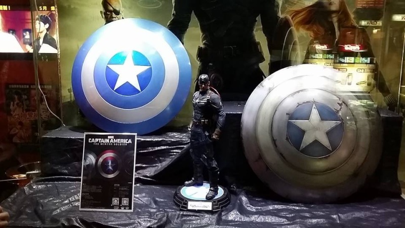 King Arts travaille sur Captain America The Winter Soldier C50