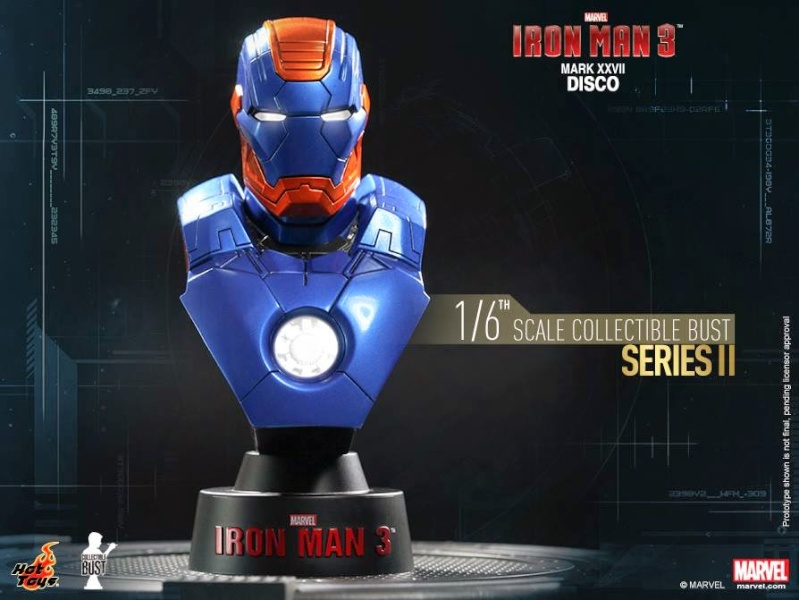 Hot Toys Iron Man 3 1/6 Bust Series 2 J17