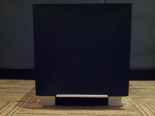 REL-R528-(Piano Black)-(Subwoofer)-(New) 20140324