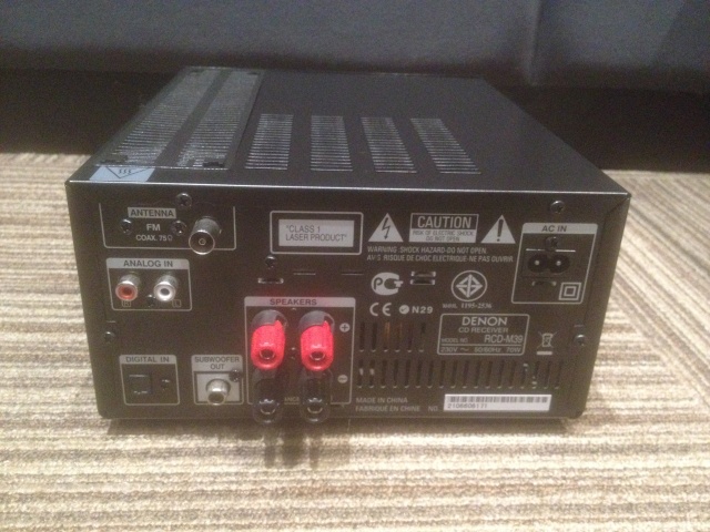 Denon - RCD-M39 - CD Player (New) Img_0415