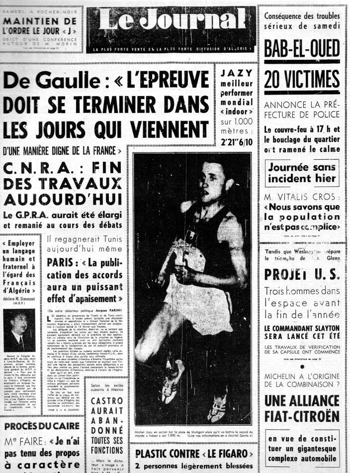 ALGERIE PRESSE FEVRIER 1962 (suite et fin) 170