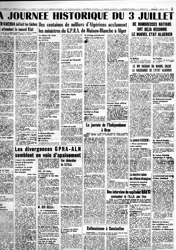 ALGERIE PRESSE JUIN 1962 suite et fin 354