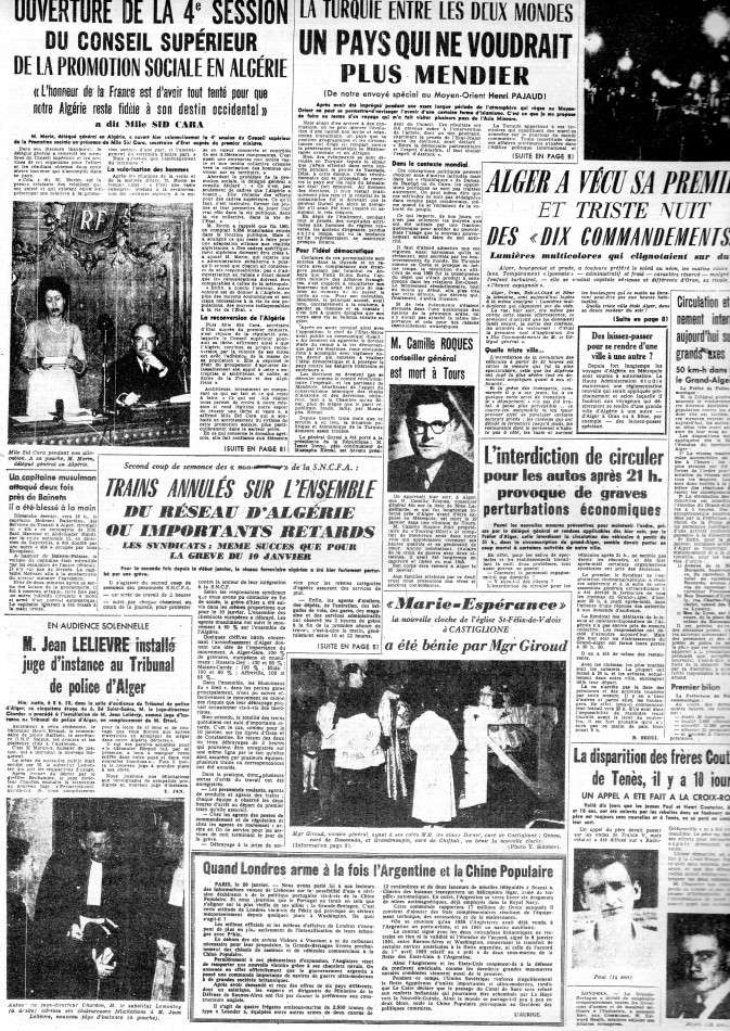 ALGERIE PRESSE JANVIER 1962 -2 ème et 3 ème parties 519